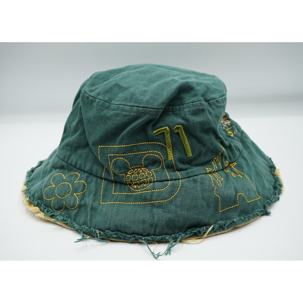 Vintage Disneyland Resort Reversible Bucket Hat Happiest Place on Earth Cap